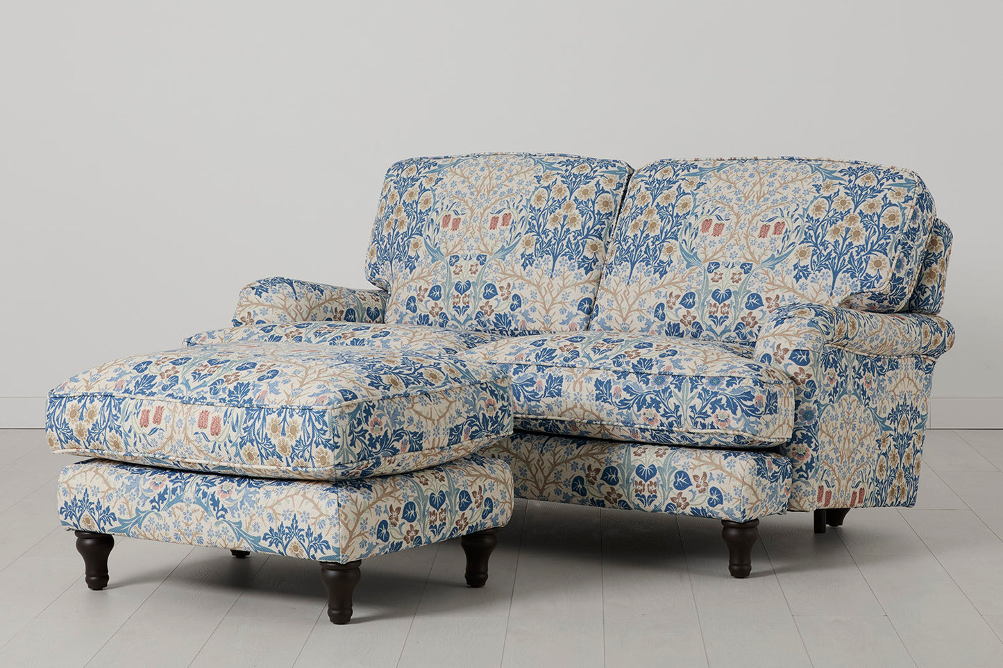 Model 15 2 Seater Sofa with Ottoman, Blackthorn