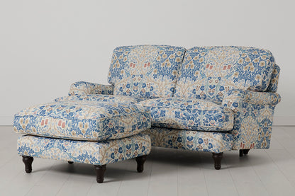Model 15 2 Seater Sofa with Ottoman, Blackthorn, View 03