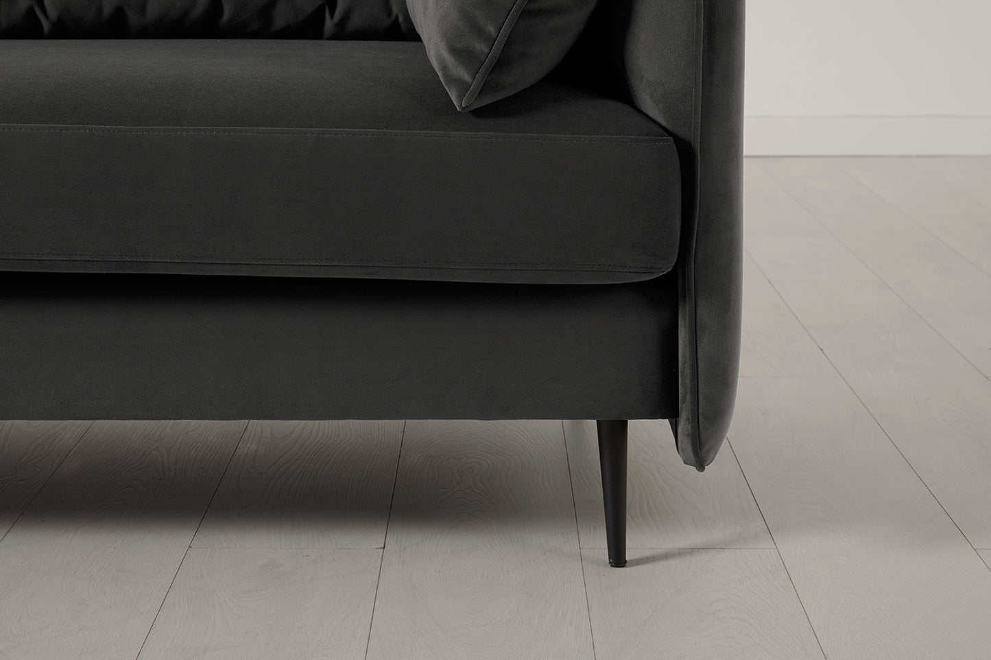 Model 19 2 Seater Sofa, Charcoal