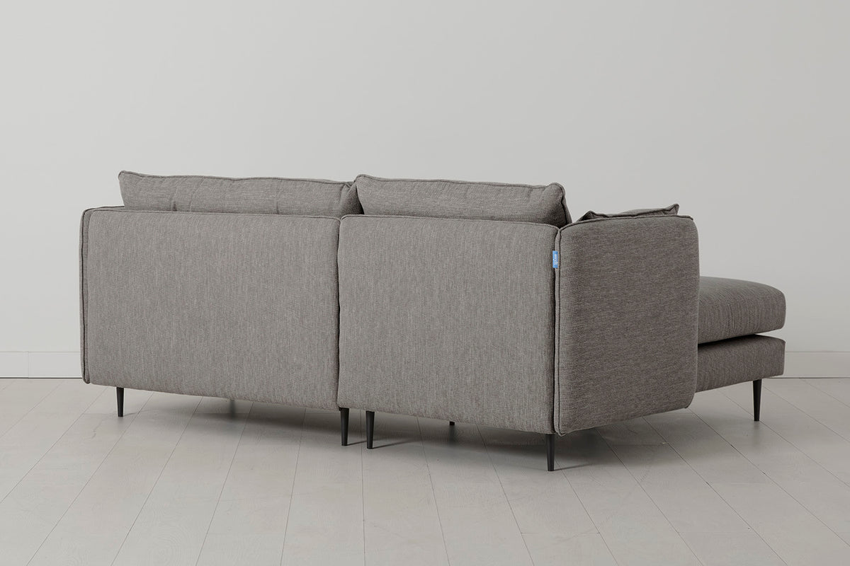 Model 19 Left Chaise Sofa, Shadow — Angle View