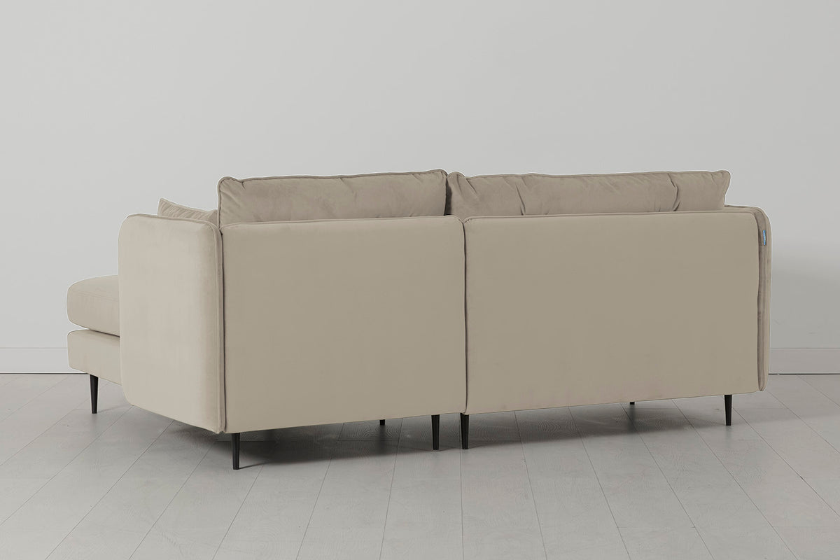 Model 19 3 Seater Right Chaise Sofa, Bone — Model 19 - Right Chaise Sofa - Bone 03