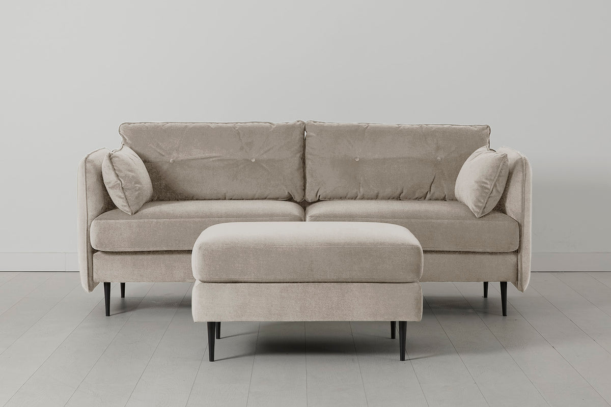 Model 19 3 Seater Sofa, Chalk — Model 19 - 3 Seater - Chalk 02