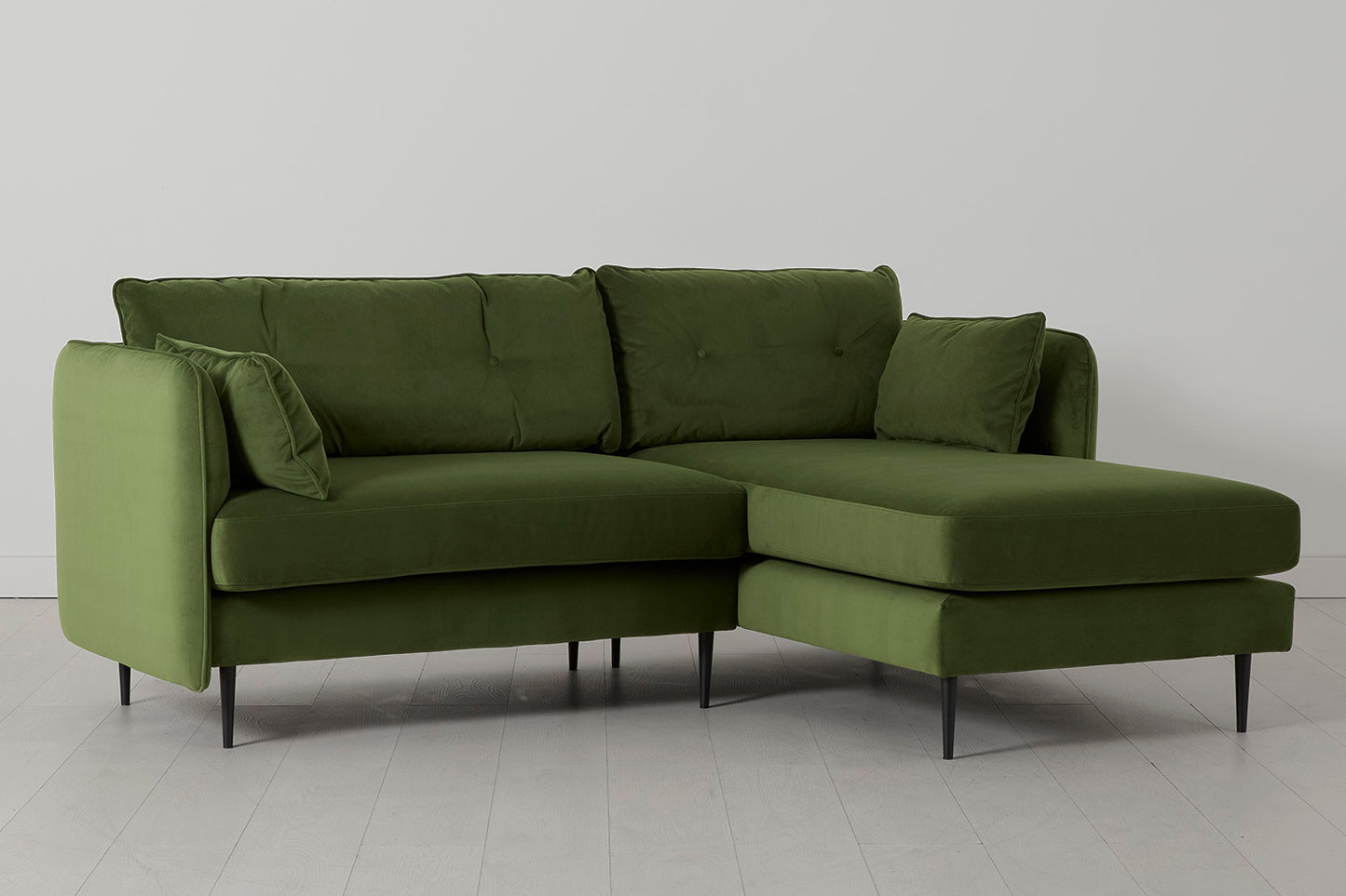 Model 19 3 Seater Right Chaise Sofa, Vine