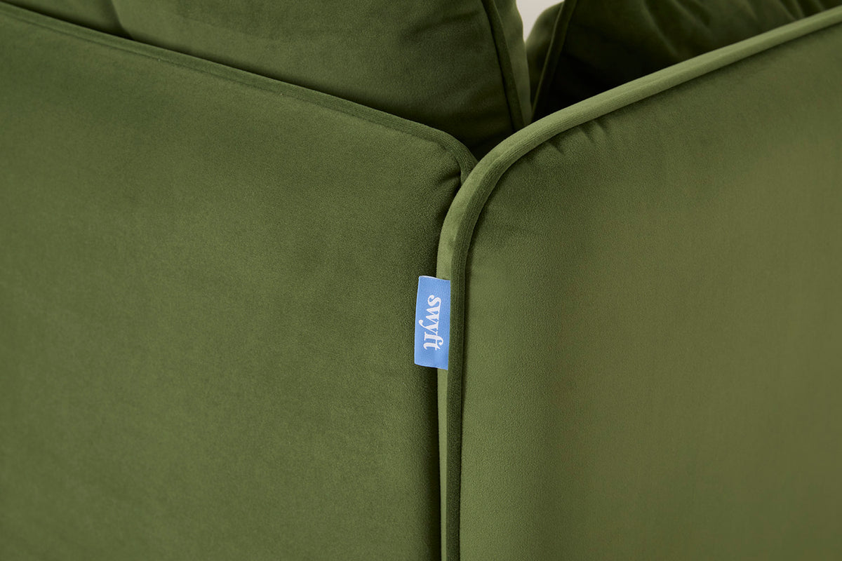 Model 19 2 Seater Sofa with Ottoman Vine - Detail 04