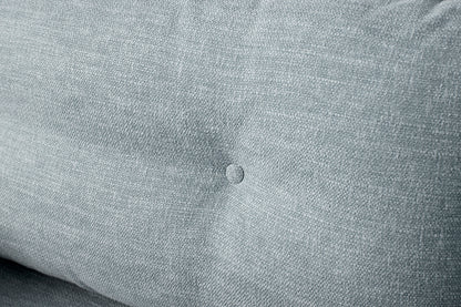 Model 19 3 Seater Sofa with Ottoman, Seaglass
