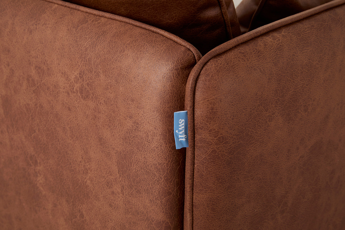 Model 19 2 Seater Sofa, Chestnut