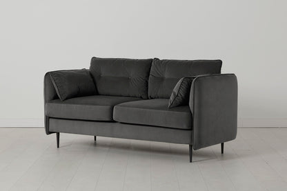 Model 19 2 Seater Sofa, Charcoal — Model 19 - 2 Seater - Charcoal 04