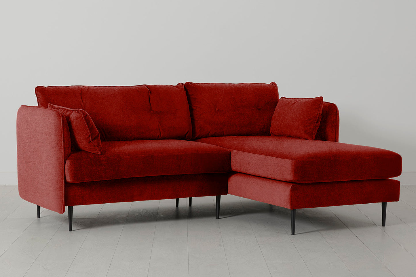 Model 19 3 Seater Right Chaise Sofa, Harissa