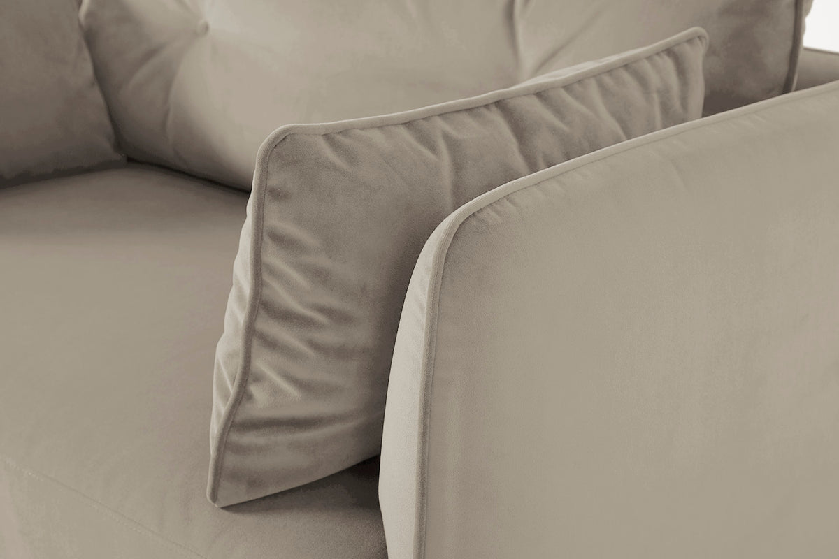 Model 19 Loveseat, Bone — Model 19 - Detail - Bone 11