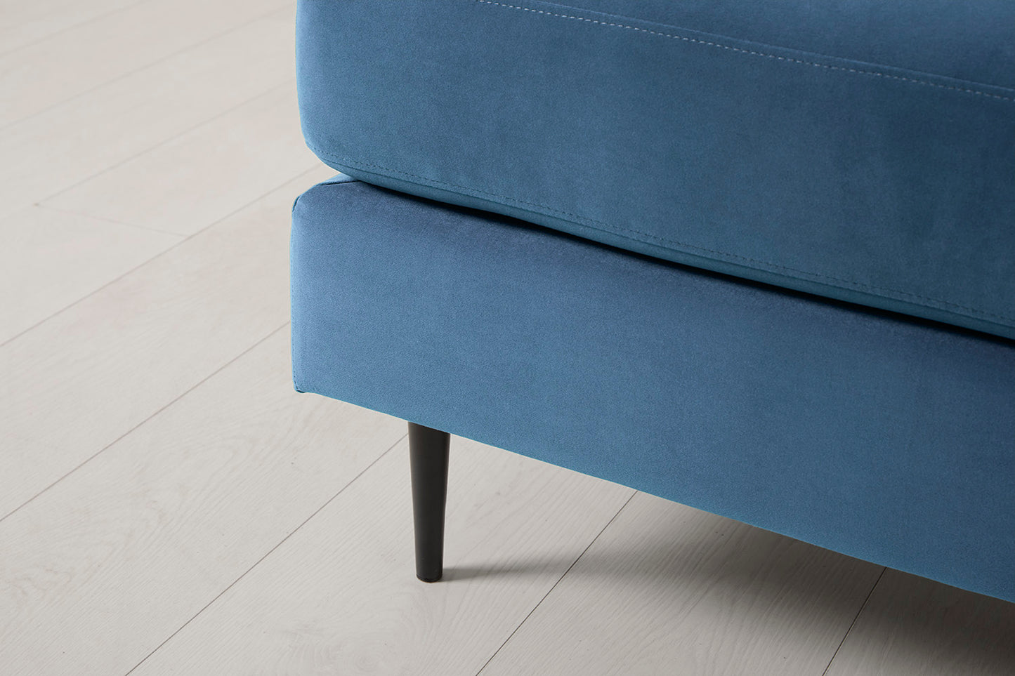Model 19 Ottoman, Teal