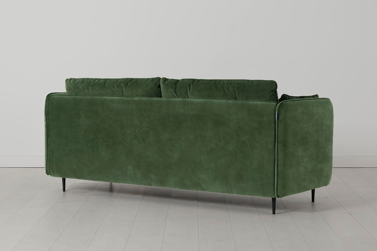 Model 19 3 Seater Sofa with Ottoman, Conifer