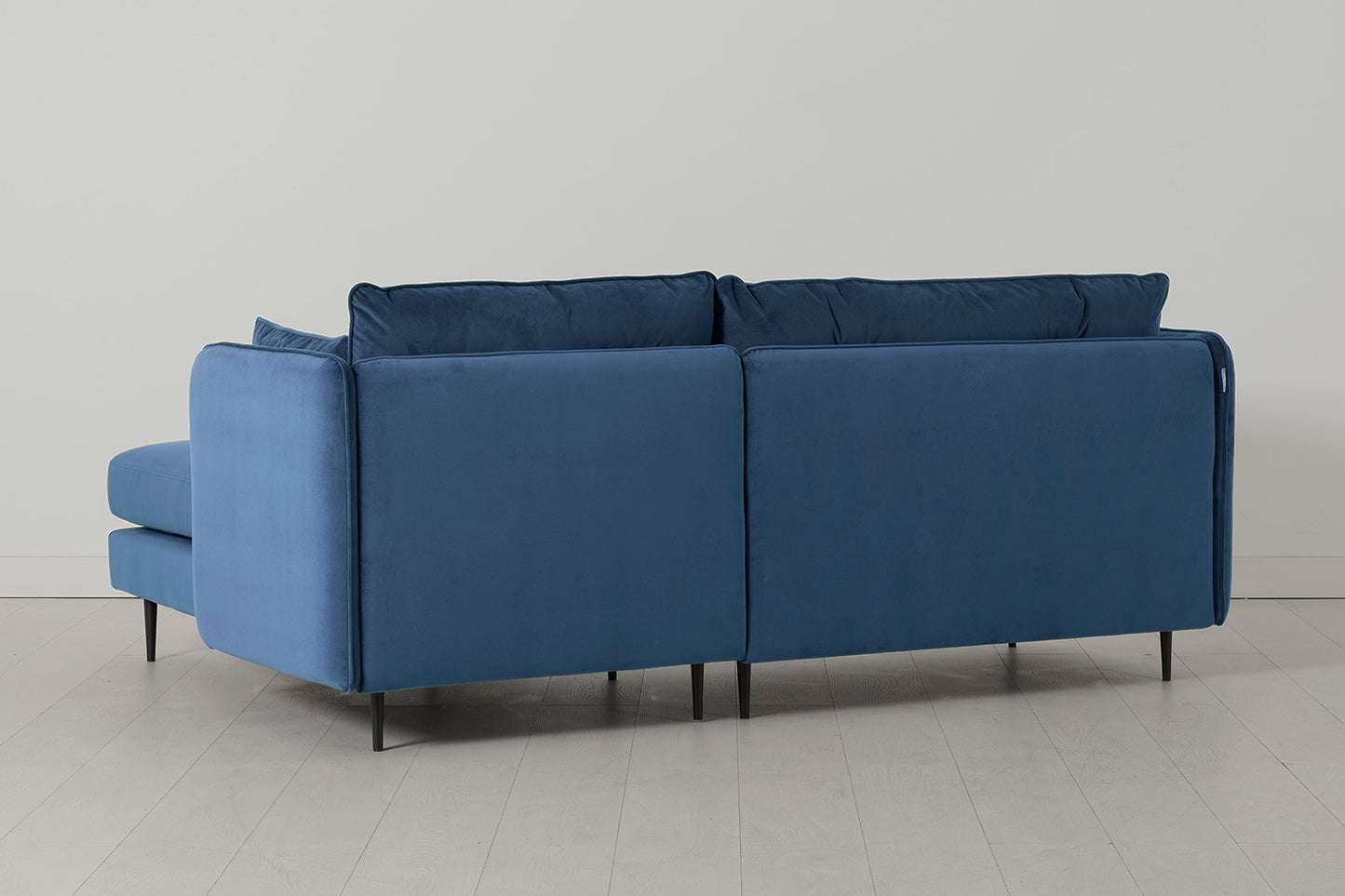 Model 19 3 Seater Right Chaise Sofa, Teal