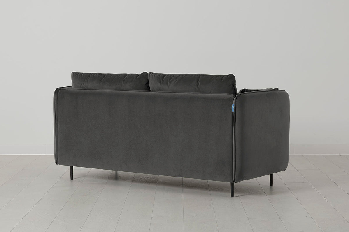 Model 19 2 Seater Sofa, Charcoal — Model 19 - 2 Seater - Charcoal 05