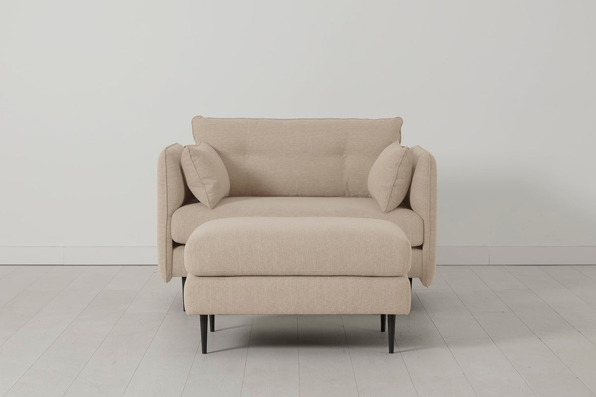 Model 19 Loveseat, Oatmeal — Model 19 - Loveseat - Oatmeal 02