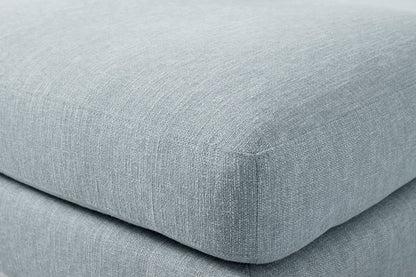 Model 19 Ottoman, Seaglass — detail view