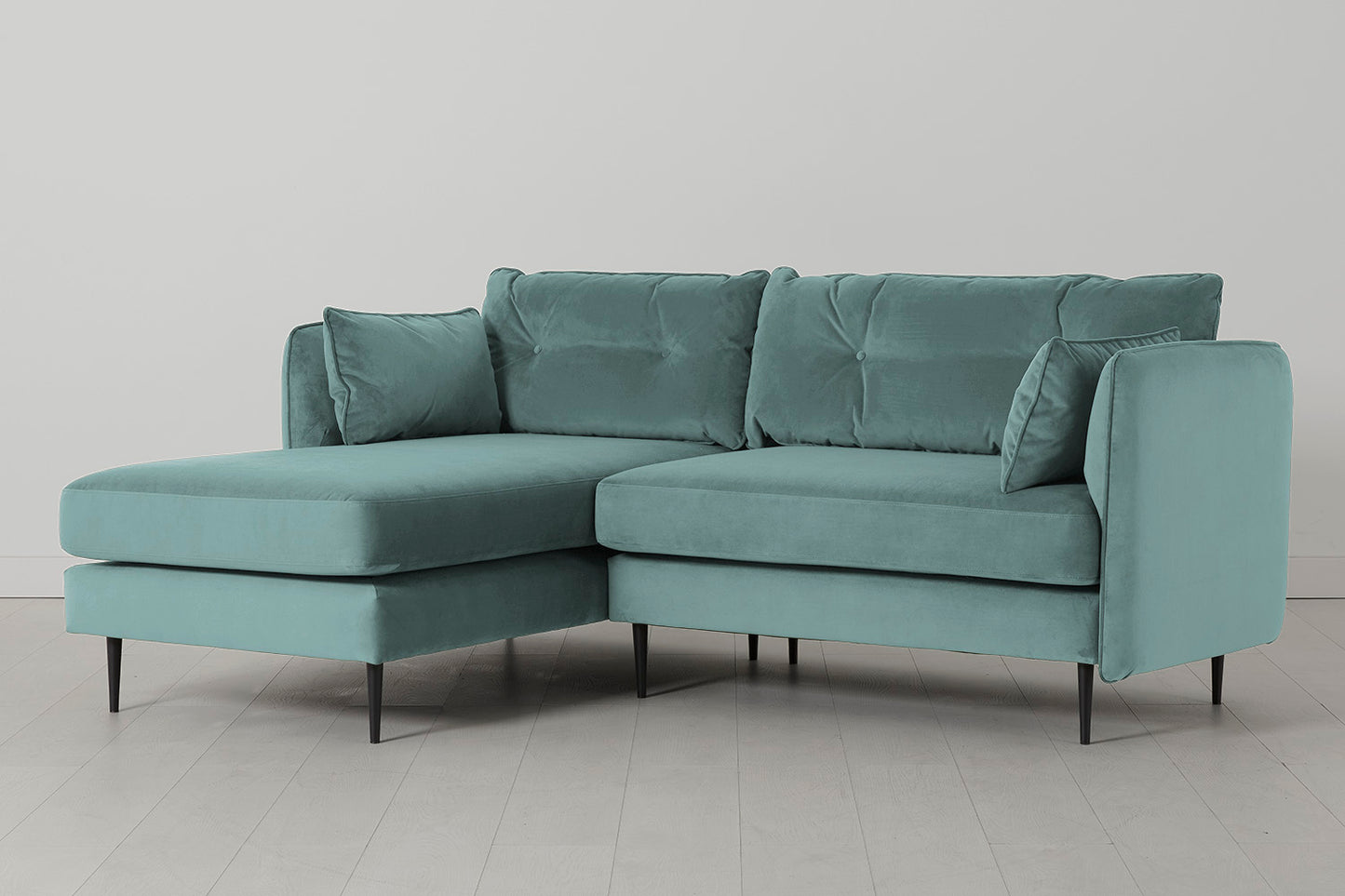 Model 19 3 Seater Left Chaise Sofa, Airforce