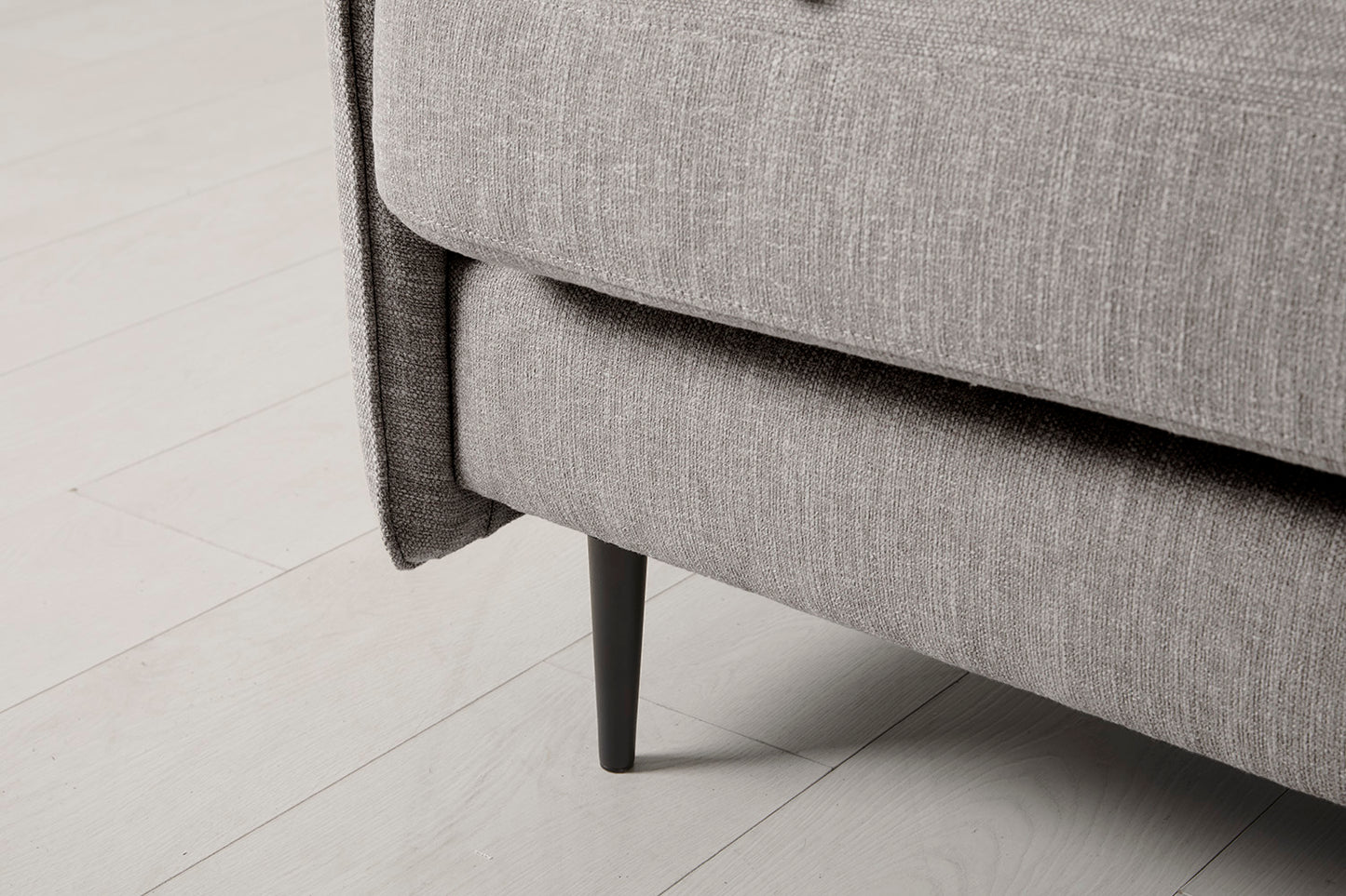 Model 19 3 Seater Left Chaise Sofa, Shadow