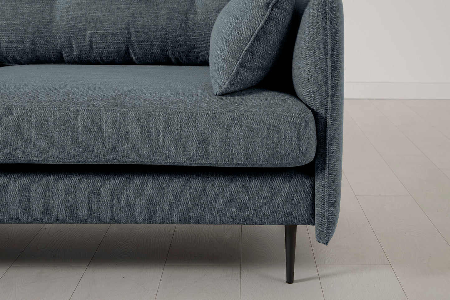 Model 19 3 Seater Sofa with Ottoman, Marine