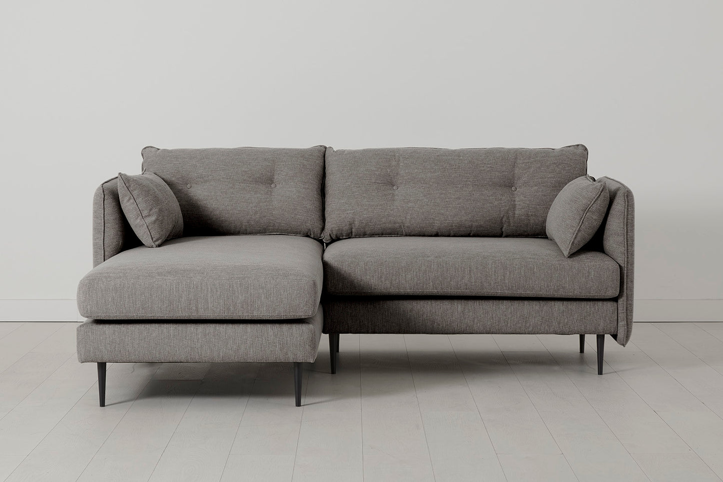 Model 19 3 Seater Left Chaise Sofa, Shadow