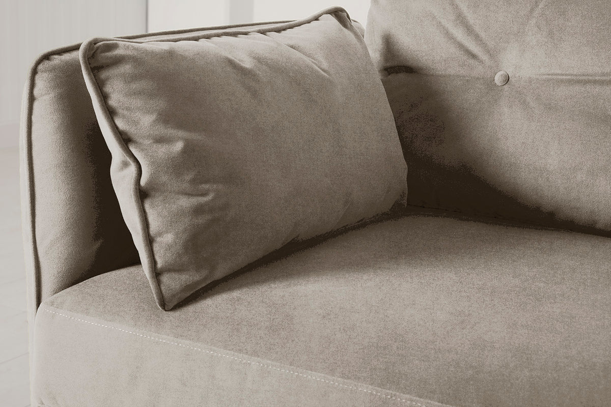 Model 19 2 Seater Sofa with Ottoman, Chalk — Model 19 - Detail - Chalk 06