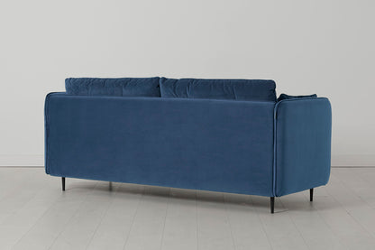 Model 19 3 Seater Sofa with Ottoman Teal 05