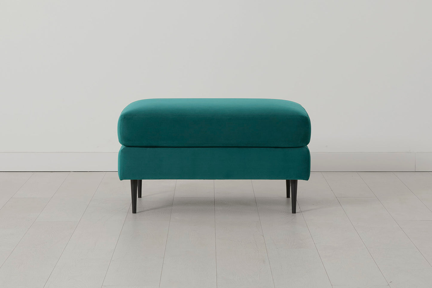Model 19 Ottoman, Kingfisher