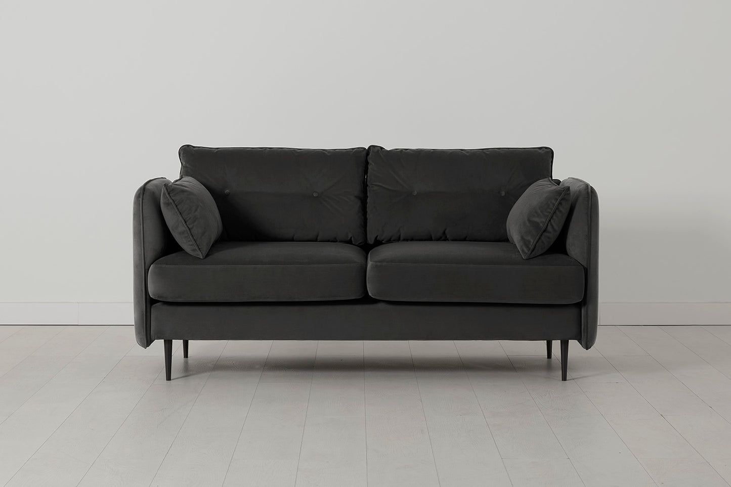 Model 19 2 Seater Sofa, Charcoal