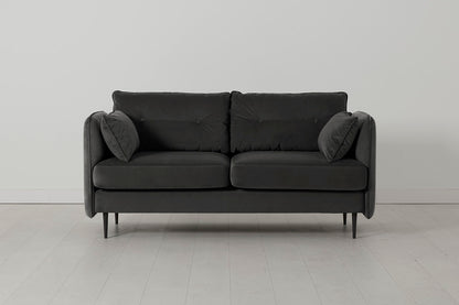 Model 19 2 Seater Sofa, Charcoal — Model 19 - 2 Seater - Charcoal 01