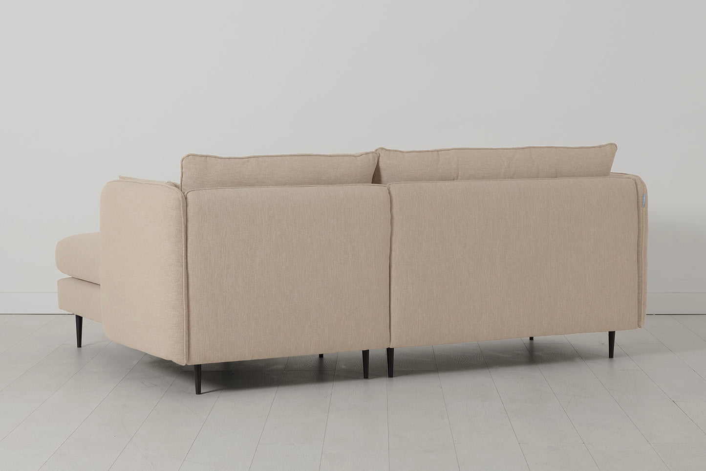 Model 19 3 Seater Right Chaise Sofa, Oatmeal