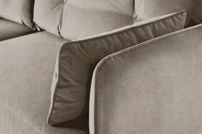 Model 19 3 Seater Sofa with Ottoman, Chalk
