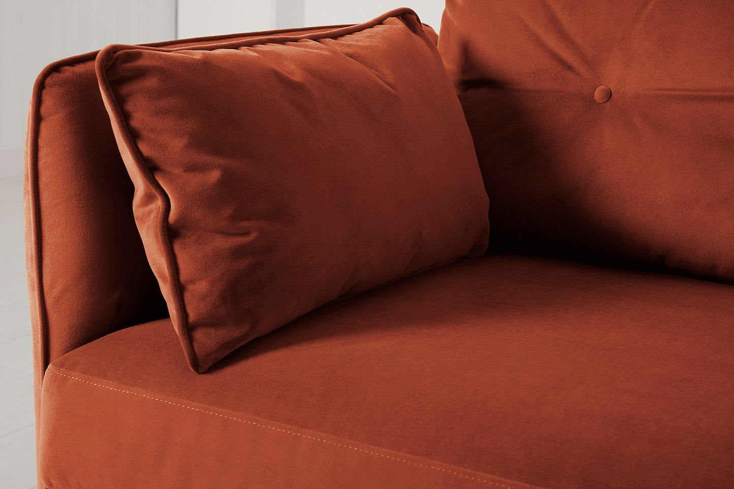 Model 19 3 Seater Sofa, Brick