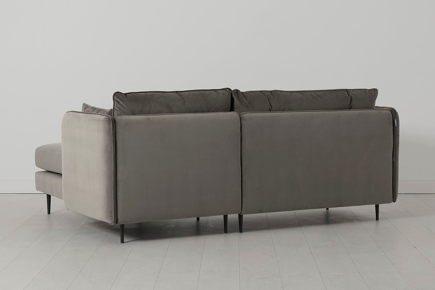 Model 19 3 Seater Right Chaise Sofa, Elephant