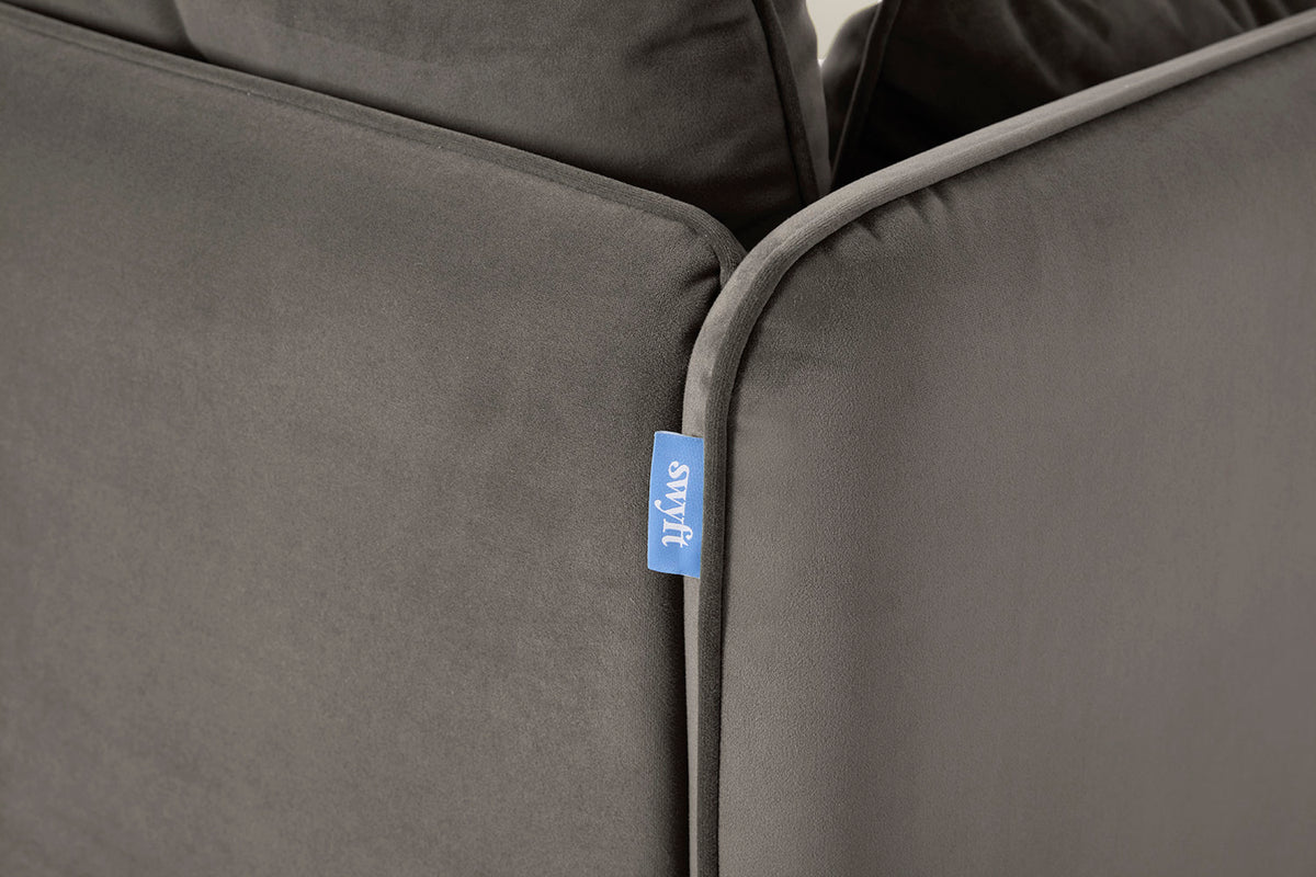 Model 19 2 Seater Sofa with Ottoman - Elephant