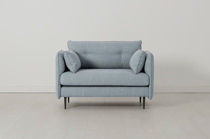 Model 19 Loveseat Sofa, Seaglass — Model 19 - Loveseat - Seaglass 01