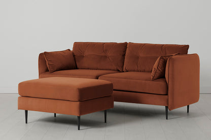Model 19 3 Seater Sofa, Umber — back view