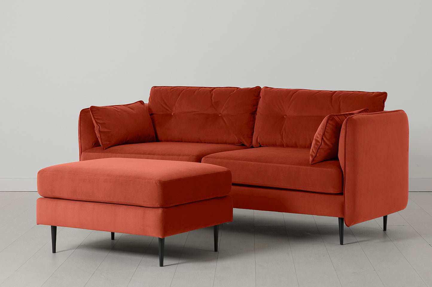 Model 19 3 Seater Sofa, Paprika