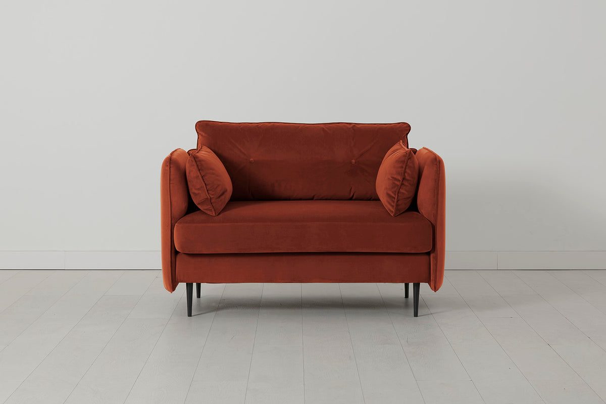 Model 19 Loveseat, Brick — Model 19 - Loveseat - Brick 01