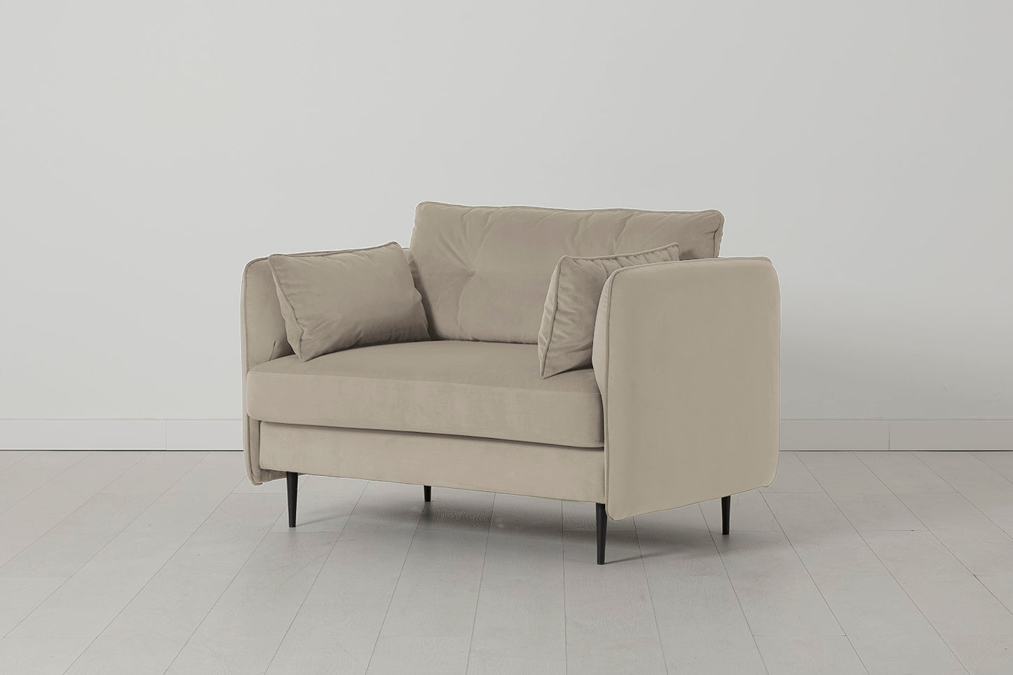 Model 19 Loveseat, Bone