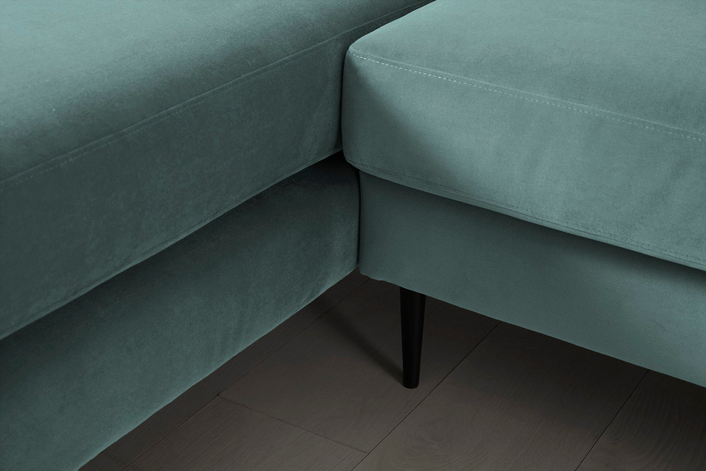 Model 19 3 Seater Right Chaise Sofa, Airforce