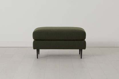 Model 19 Ottoman, Fern — front view