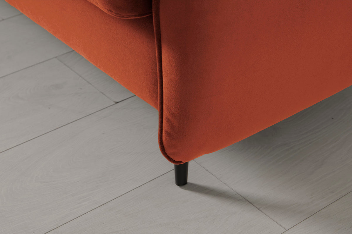 Model 19 3 Seater Right Chaise Sofa, Brick — Model 19 - Detail - Brick 09