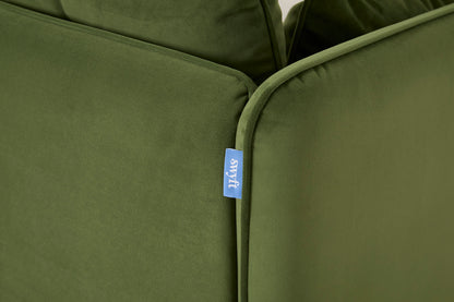 Model 19 3 Seater Right Chaise Sofa, Vine — Model 19 - Detail - Vine 04