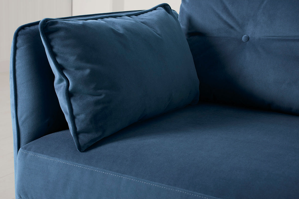 Model 19 3 Seater Sofa, Teal — Model 19 - Detail - Teal 06