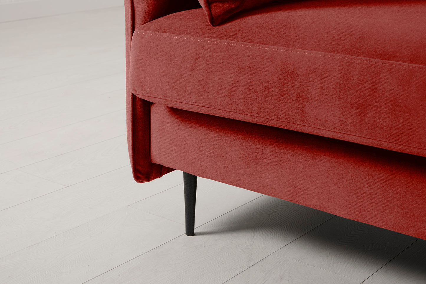 Model 19 3 Seater Left Chaise Sofa, Harissa