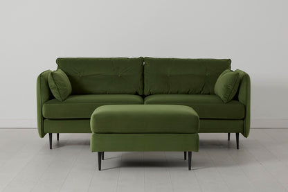 Model 19 3 Seater Sofa with Ottoman Vine 02