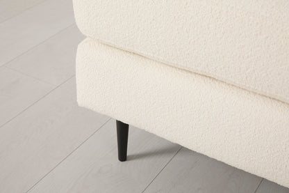 Model 19 Ottoman, Ivory — Detail view