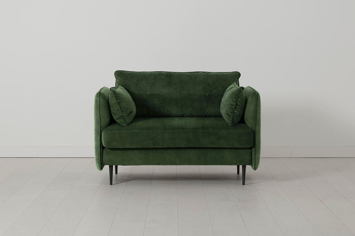 Model 19 Loveseat Sofa, Conifer — Model 19 - Loveseat - Conifer 01