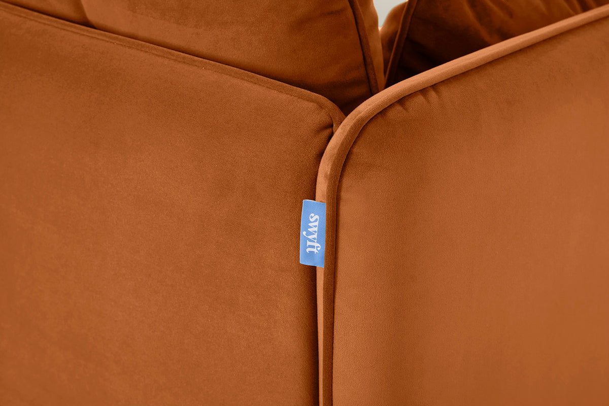 Model 19 3 Seater Right Chaise Sofa, Bronze — Model 19 - Detail - Bronze 04