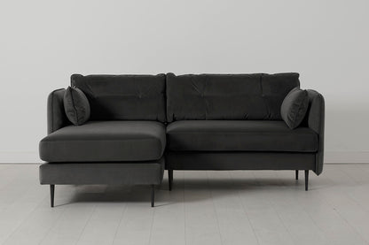Model 19 3 Seater Left Chaise Sofa, Charcoal — Model 19 - Left Chaise Sofa - Charcoal 01