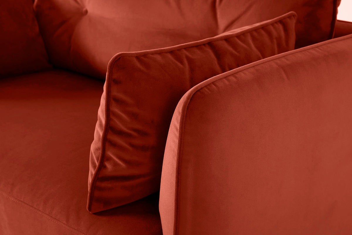 Model 19 Loveseat Sofa, Paprika — Model 19 - Detail - Paprika 11